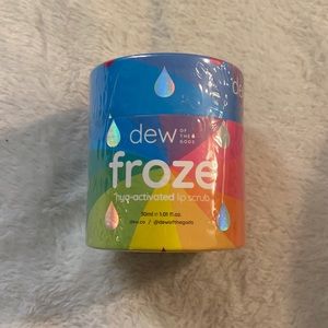 Froze hya-activated lip scrub. New in plastic!